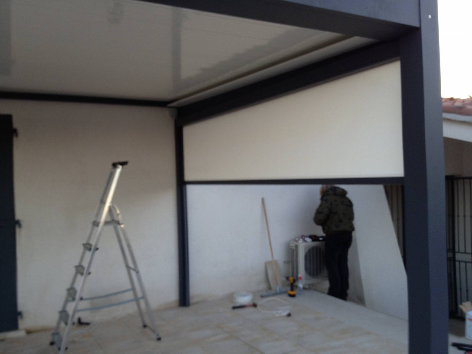 instalation pergola saint tropez 83