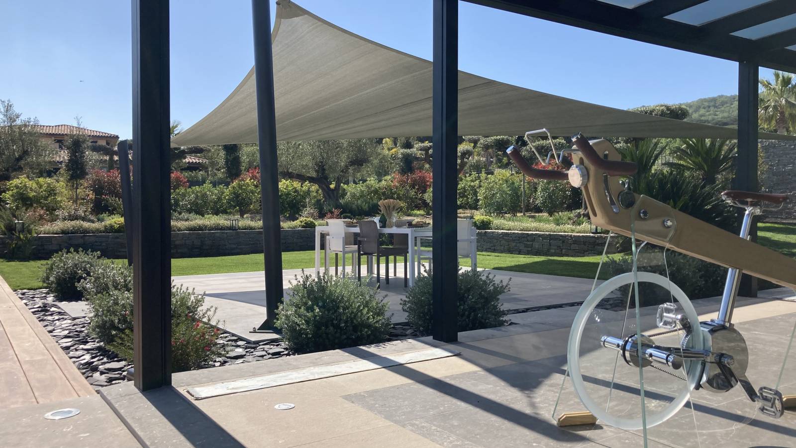 Voile d'ombrage Cannes Alpes Maritimes 