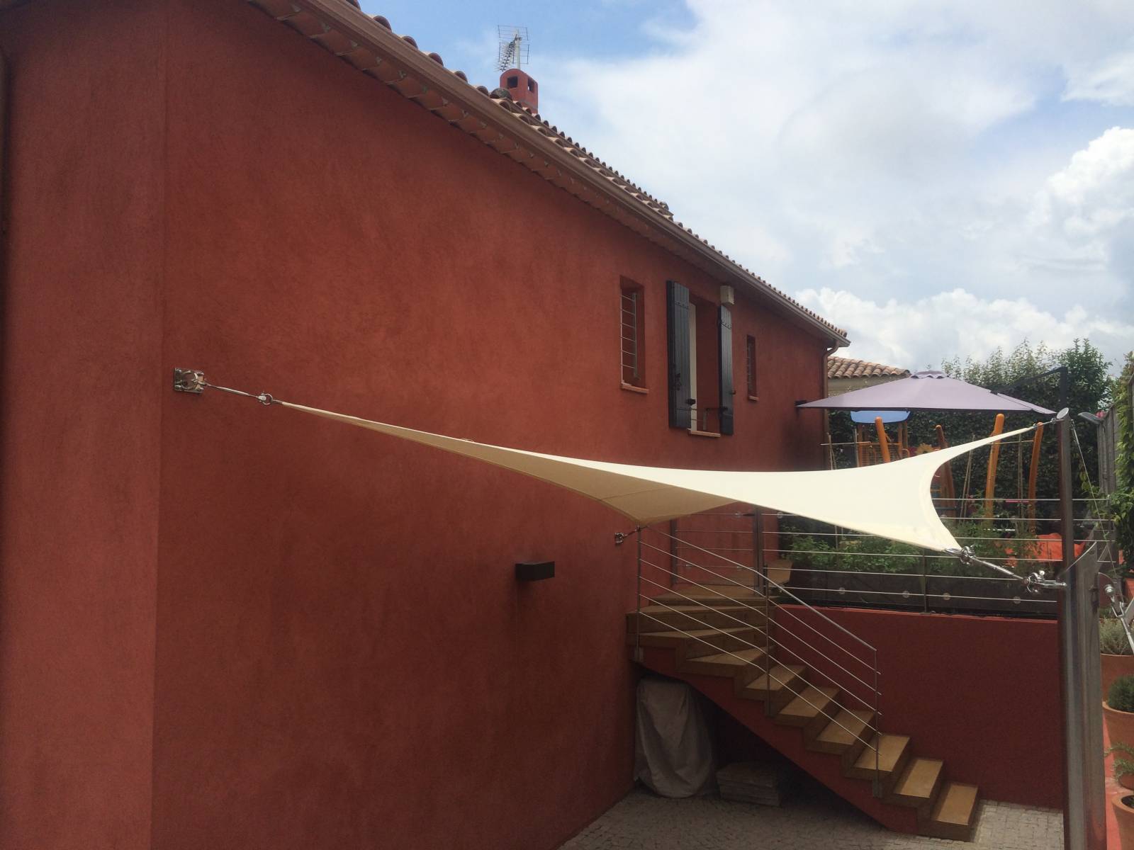 Voile d'ombrage Frejus 