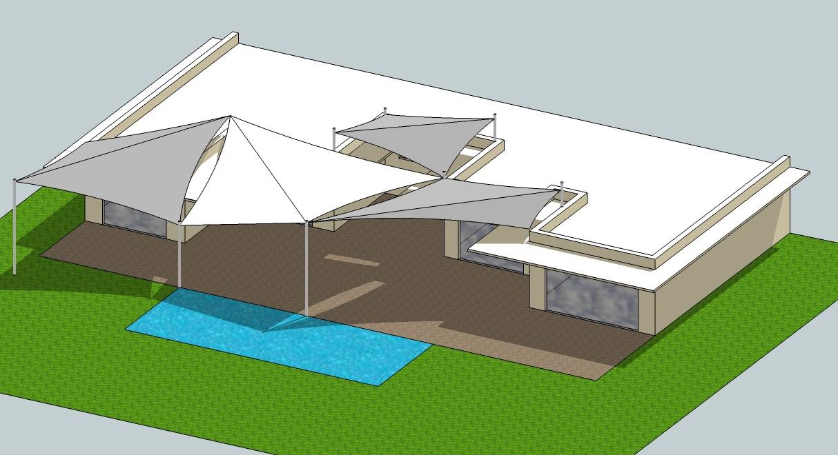 Etude voile d'ombrage Cannes Alpes maritime 