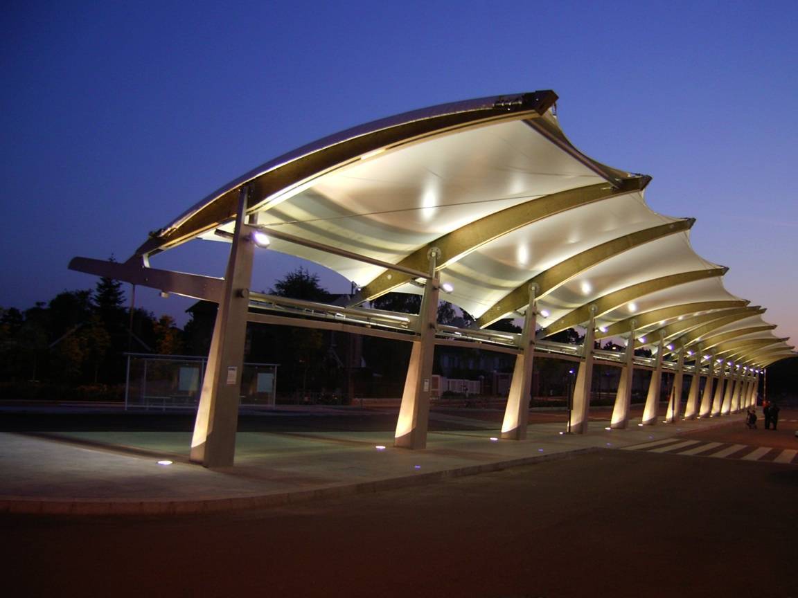 Shade Sails sun architecture textile Cannes 