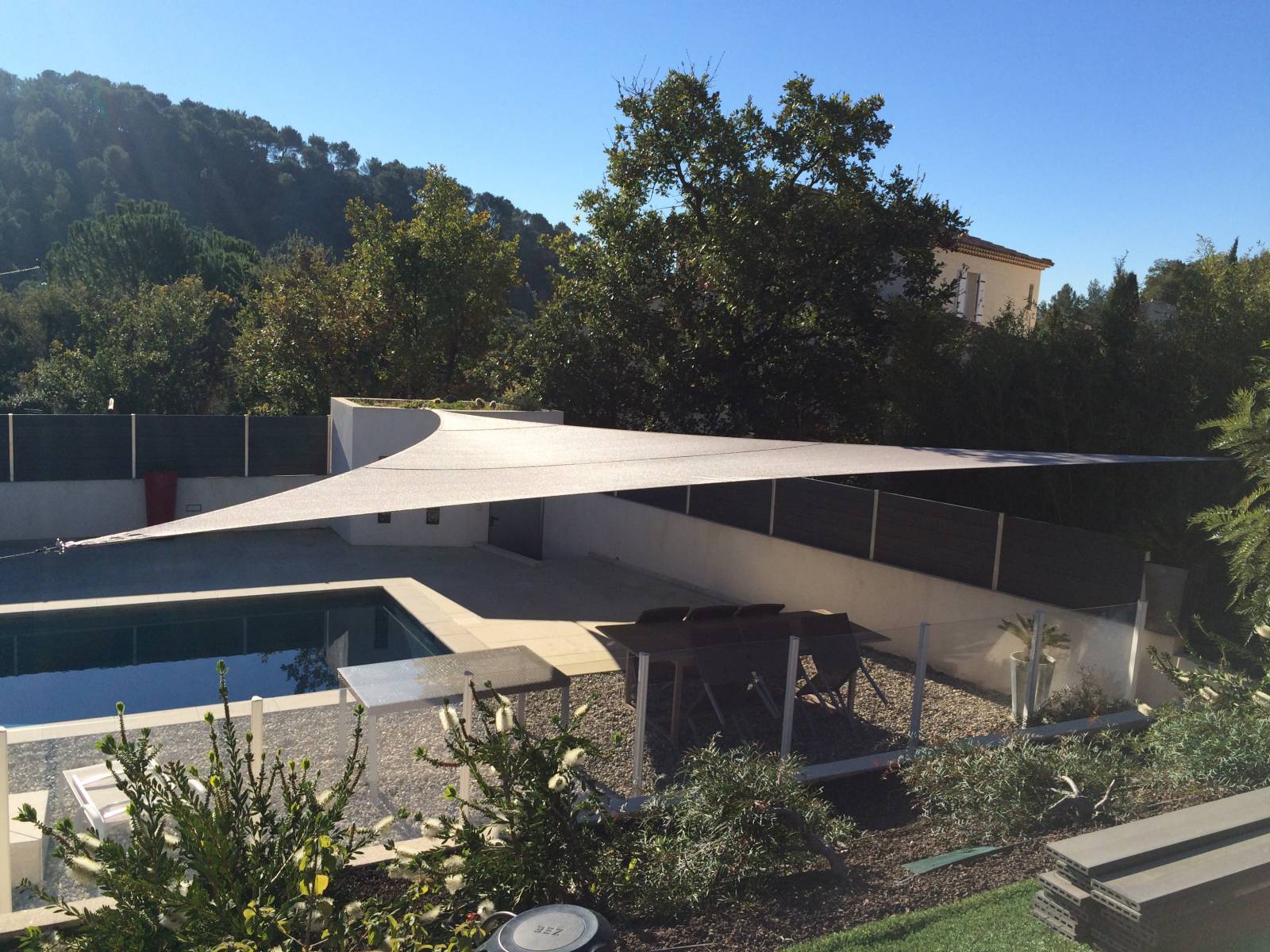 Devis voile d'ombrage Saint Raphael .