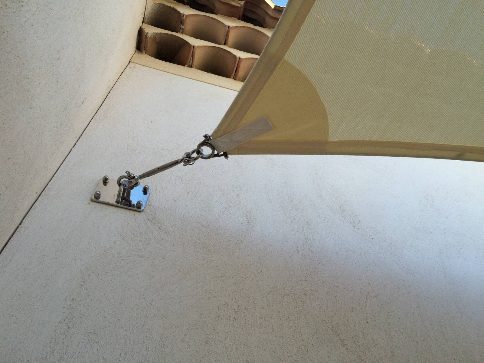 Voile d'ombrage sur mesure rectangle Bois Guillaume Normandie 