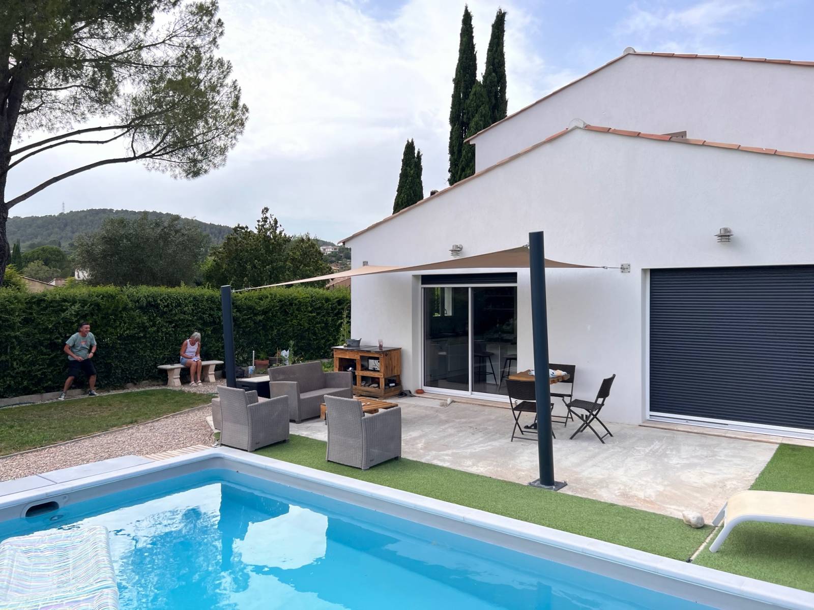 Voile d'ombrage pour particulier a Frejus 