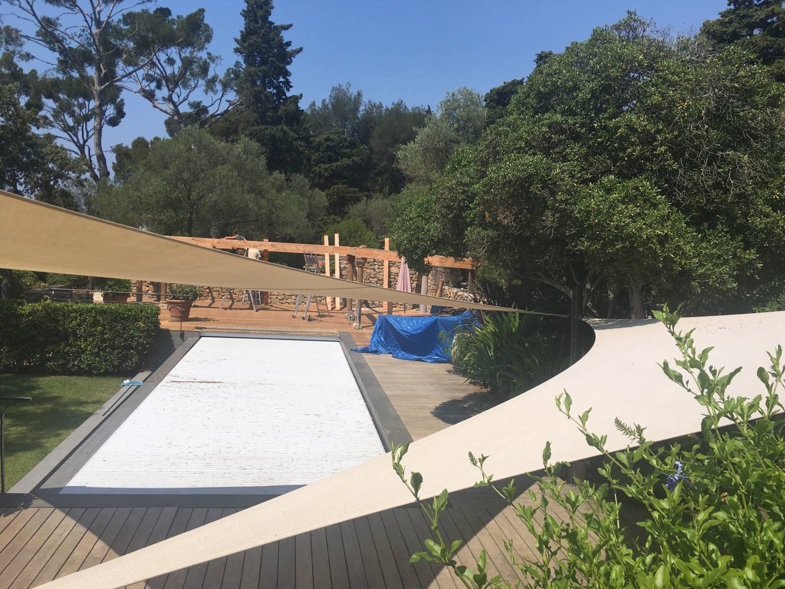 Voile d'ombrage à enroulement Marseille 13