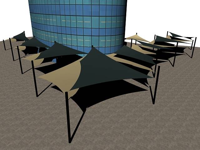 Voile d'ombrage Monaco