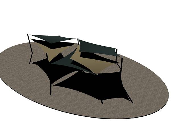 Voile d'ombrage architecturale pour Pool house dans les Alpes Maritimes et Var