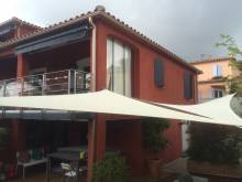 Voile d'ombrage et pergola bioclimatique à Rouen 76