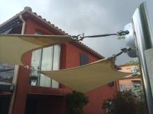 Voile d'ombrage sur mesure Alpes maritimes 