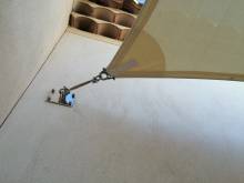 Voile d'ombrage sur mesure rectangle Bois Guillaume Normandie 