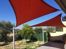 Voile d'ombrage sur mesure Saint tropez 