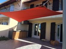 Voile d'ombrage pour terrasse à Antibes