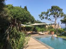 Voile d'ombrage pour jardin à Cannes 