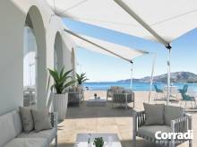Fabricant installateur de voile d'ombrage sur mesure à Antibes 